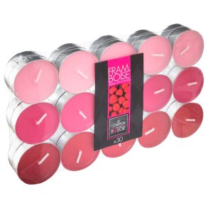 Duftlys 30 stk. Rasperry Framboise duftlys