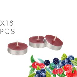 Duftlys 18 stk. Fyrfads Acorde Red Fruit