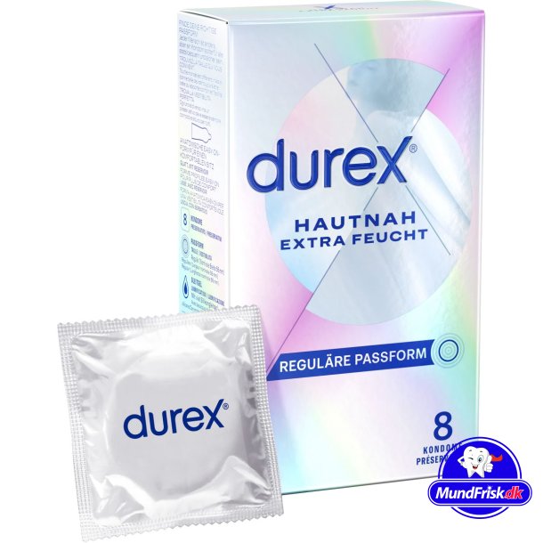 Durex Ultra-tynde Kondomer Ekstra Smrrelse 8 stk.