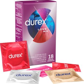 Durex Kondomer Love Mix-pakke 18 stk.