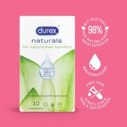Durex Kondome Naturals 10 Stk.