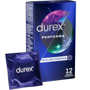 Durex Performa Bed�vende Kondomer 12 stk.