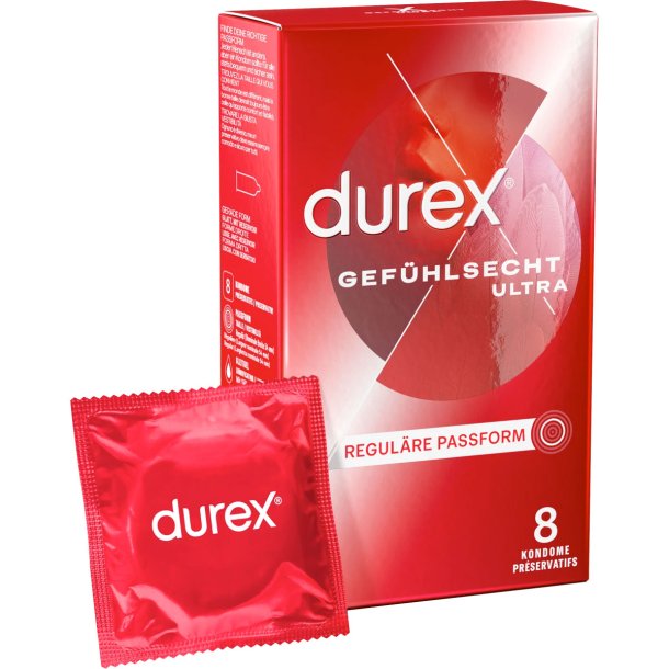 Durex Kondomer Feel Thin Ultra 8 stk.
