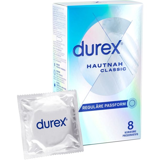Durex Condoms Nude Classic Ultratunn 8 st.