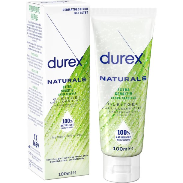 Durex Lubricant Naturals Extra Sensitive 100 ml.