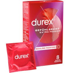 Durex Condoms Feel Thin Extra Lube 8 st.