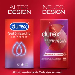 Durex Condoms Feel Thin Extra Lube 8 st.