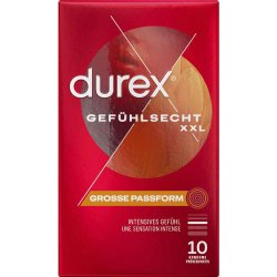 Durex XXL Condooms Classic Feel Thin 60 mm. 10 stuks.