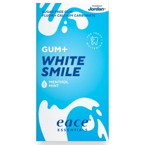 Tandvrd Tuggummi Eace Gum+ White Smile Jordan