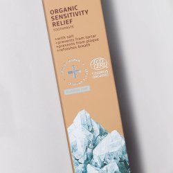 Organic Toothpaste ECODENTA Sensitivity Relief Utan Fluor 75 ml