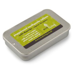 EcoLiving Tandkrmstabletter Pltpepparmyntafluorid