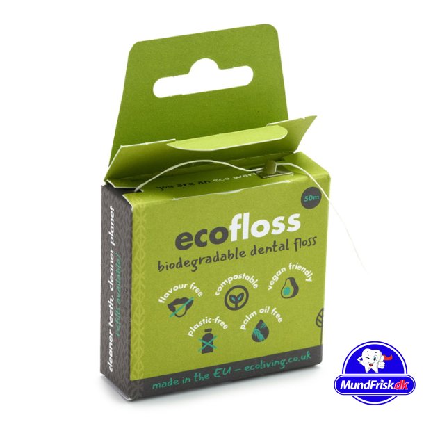 Tandtrd uden PFAS EcoLiving 50 mtr. Biologisk Nedbrydelig