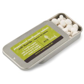 EcoLiving Tandkrmstabletter Pltpepparmyntafluorid