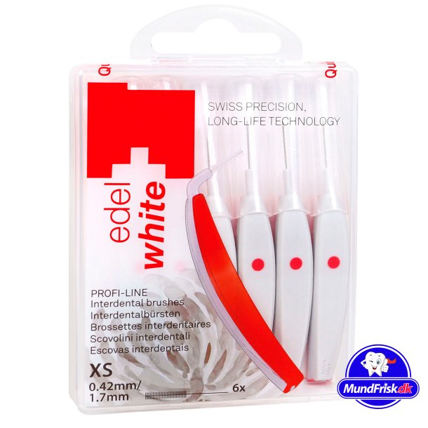 Edel+White Zwischenraumb&uuml;rsten EasyFlex XS 0,42 mm GRAU