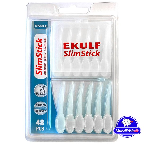 Ekulf SlimStick Super Slim Plast tandpetare