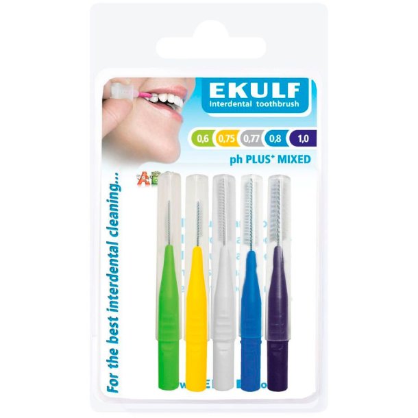 Ekulf ph PLUS+ Gap brushes Mix pack