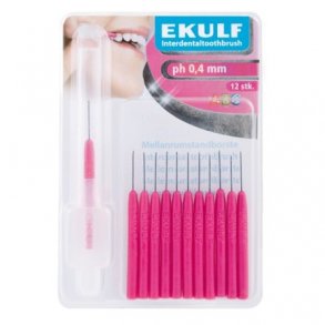 Ekulf ph Gap borstar 0,4 mm ROSA