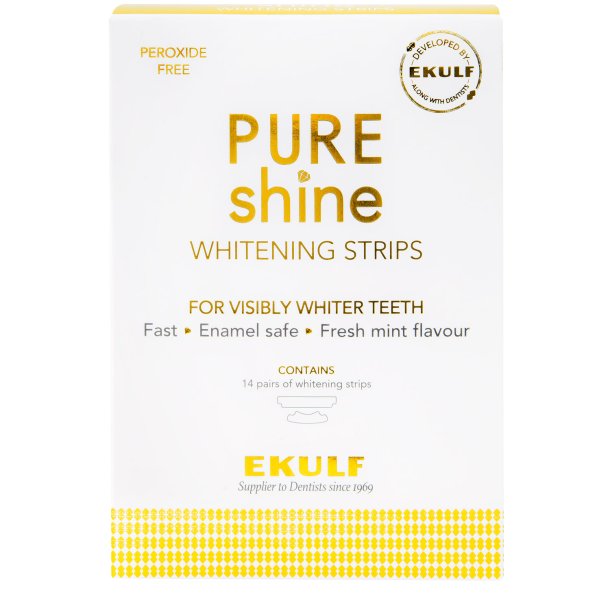 PURE Shine Whitening Strips Til 14 dage