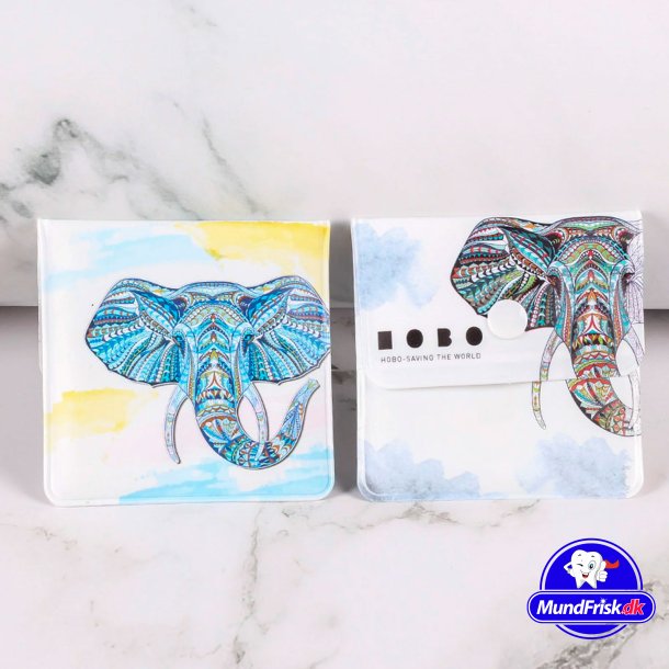 Lommeaskebger Abstrakte Motiver Dyr ELEFANT