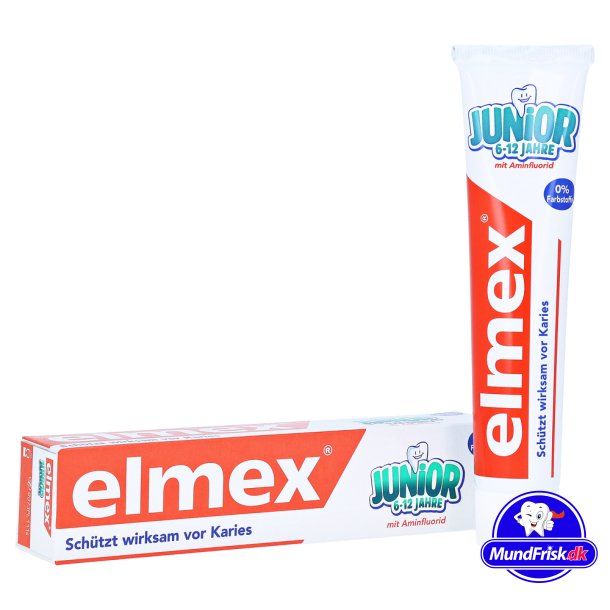 Elmex Junior Kinderzahnpasta 6-12 Jahren 75 ml.