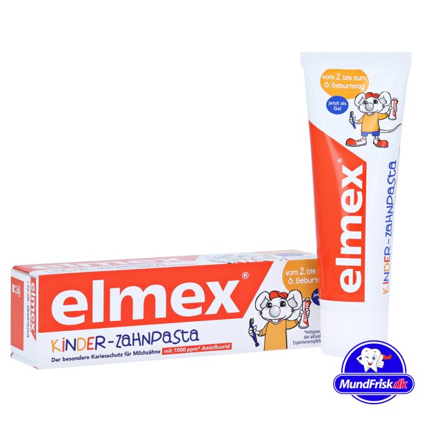 Elmex Kinderzahnpasta fr Milchzhne 2 bis 6 Jahre 50 ml.