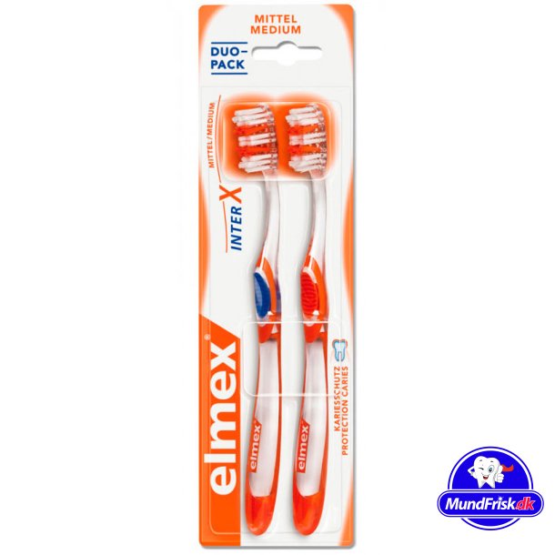 Elmex Zahnb&uuml;rsten 2 Stk. InterX Medium