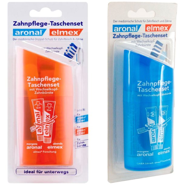 Aronal/Elmex Dentifrice + Brosse � dents Kit de soins dentaires