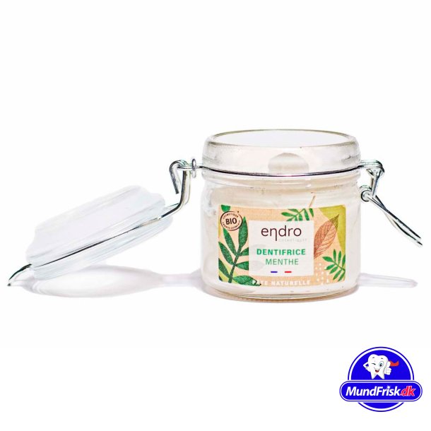 Bio-Zahnpasta Endro Mint ohne Fluorid, handgefertigt