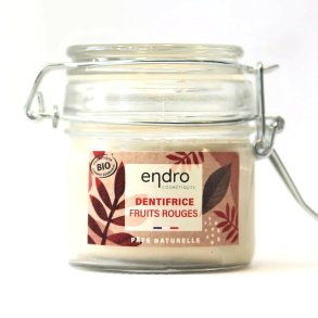 Ekologisk tandkrm Endro Fruits Rouges utan fluor Handgjord