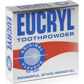 Eucryl tandkrmspulver Original rtt tandpulver 50g