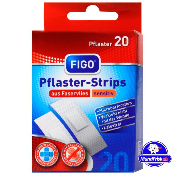 Figo Sensitive &amp; Latexfri Gips - 20 st.