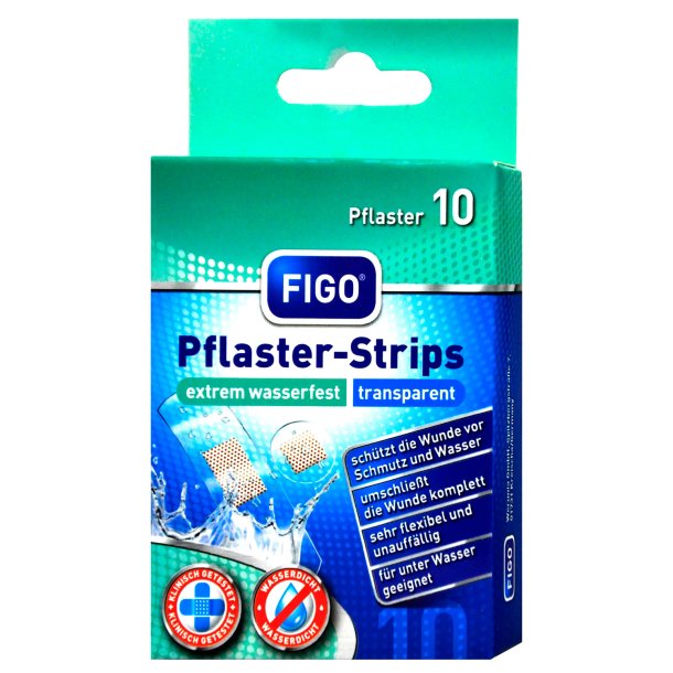 Figo Extrem Wasserfest Transparenta vattentta plster