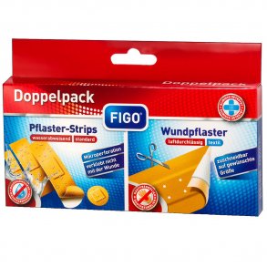 Figo Fingerplaster & Fingertutter - 2 x 6 stk. - Figo Hæfteplaster