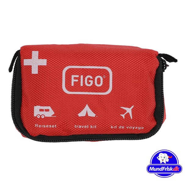 Figo Rejsesæt Lille Taske med 39 dele - * Førstehjælps-sæt -
