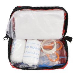 Figo Frstehjlpskasse Rejsest Lille Taske med 39 dele