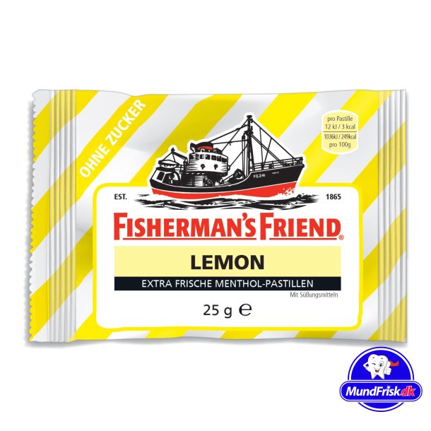 Fisherman's Friend Lemon - Zuckerfreie Halstabletten