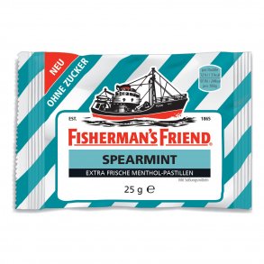 Fisherman's Friend Spearmint Sukkerfri halstabletter