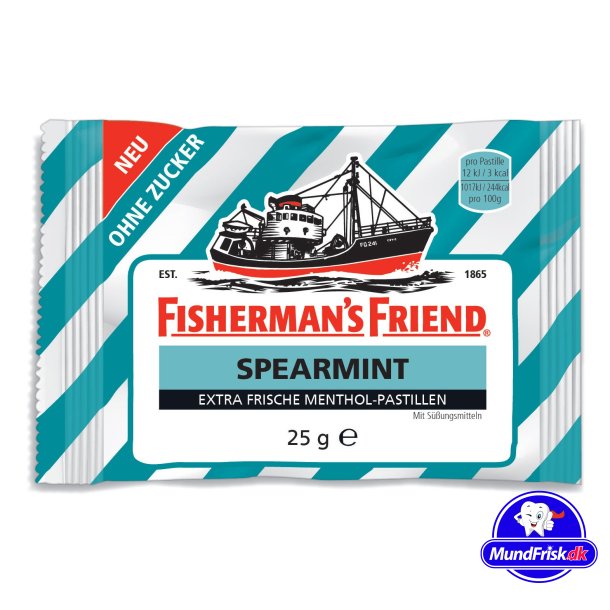 Fisherman's Friend Spearmint Sockerfria halstabletter