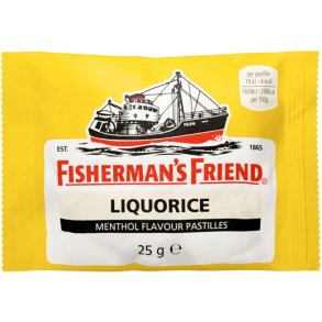 Fishermans Friend Liquorice Halstabletter Lakrids