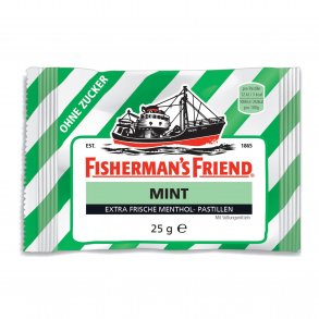 Fishermans Friend Sukkerfri Mint Halstabletter