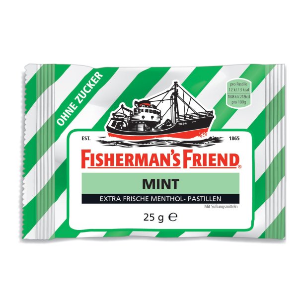 Fishermans Friend Sukkerfri Mint Halstabletter