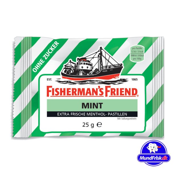 Fisherman's Friend Sockerfria Mint Halstabletter