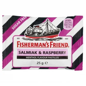 Fisherman's Friend Salmiak & Rasperry Sukkerfri hals-tabletter