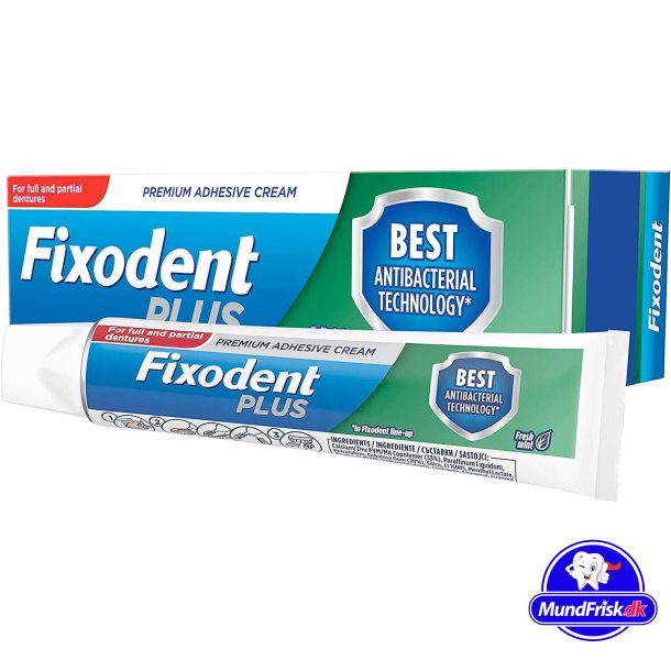 Fixodent Prothetikkleber, antibakteriell, doppelter Protection