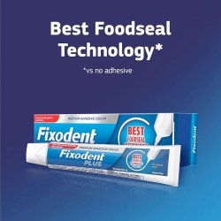 Fixodent Proteselim Plus Food Seal Klbemiddel til Protese