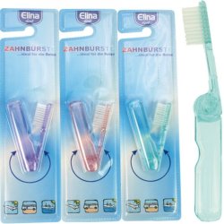 Elina sammenleggbar reisetannbrste