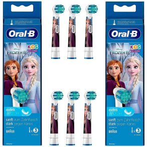 Oral-B Fryst 6 st. Borsthuvuden fr barn