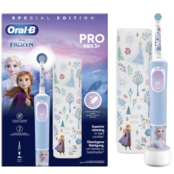 Oral-B Disney Frozen PRO Elektrisk tandborste fr barn + fodral