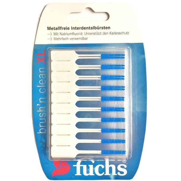 Fuchs XL Brushn Clean Soft Sticks Picks 20 stk.