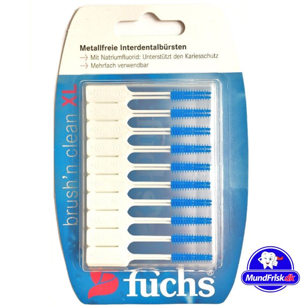 Fuchs XL Brush ?n Clean Soft Sticks Picks 20 stk.